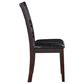New Heritage Gia 3-Piece Round Drop Leaf Dining Set in Ebony, , large