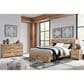 Ashley Hyanna Queen Panel Storage Bed in Tan Brown, , large