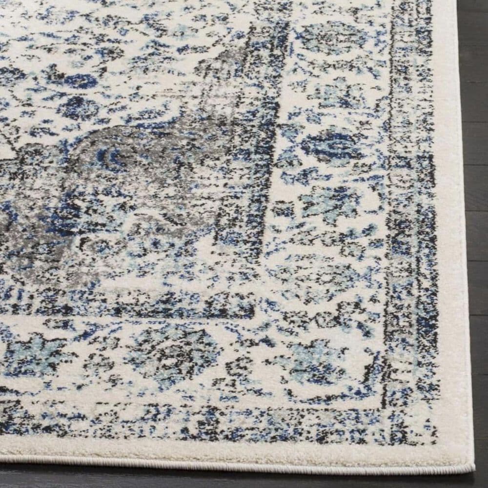 Safavieh Evoke EVK220D 2&#39;2&quot; x 17&#39; Grey and Ivory Runner, , large