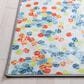 Safavieh Kids Playhouse Abstract 3"3" x 5"3" Ivory and Blue Rug, , large