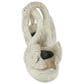 Maple and Jade Swan Magnesium Oxide Planter in Matte White, Black and Brown, , large