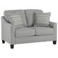 Ashley Adlai Stationary Loveseat in Shadow, , large