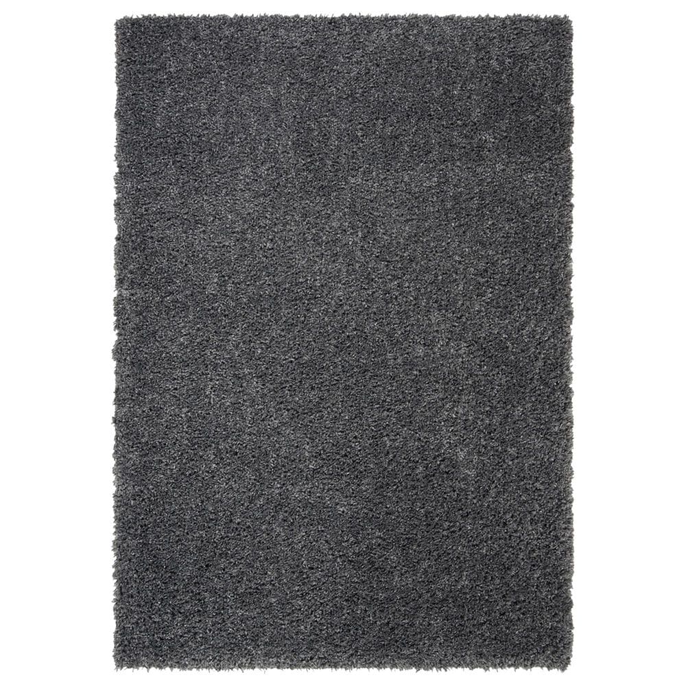 Safavieh August Shag AUG200H 4" x 6" Charcoal Area Rug, , large
