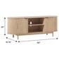 Walker Edison Chloe 60" TV Stand in Mocha, , large