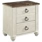 Ashley Willowton 4 Piece King Bedroom Set in Whitewash, , large