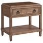 Universal Furniture Griffith Park 1-Drawer Nightstand in Sienna with AC and USB Ports, , large