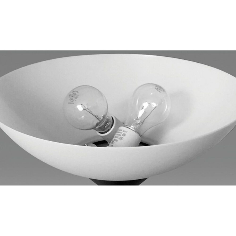 Adesso Aries Torchiere in Black, , large