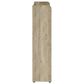 Pacific Landing Denia 3-Tier Shoe Storage Cabinet in Antique Pine and Grey, , large
