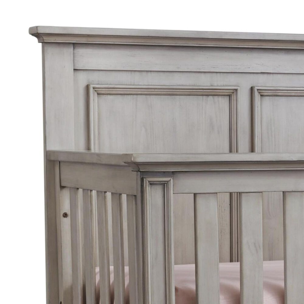 Oxford Baby Kenilworth 4 In 1 Convertible Crib in Stone Wash, , large