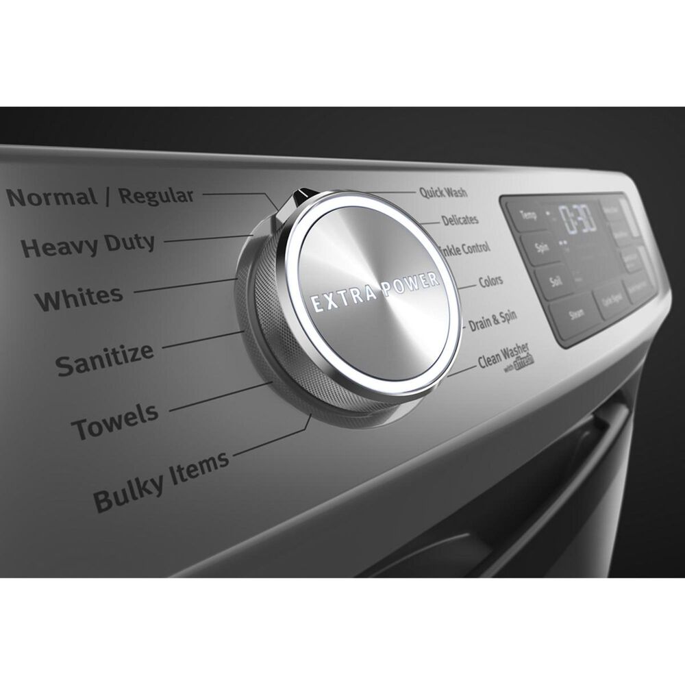 Maytag 4.8 Cu. Ft. Front Load Washer with Steam in Metallic Slate, , large