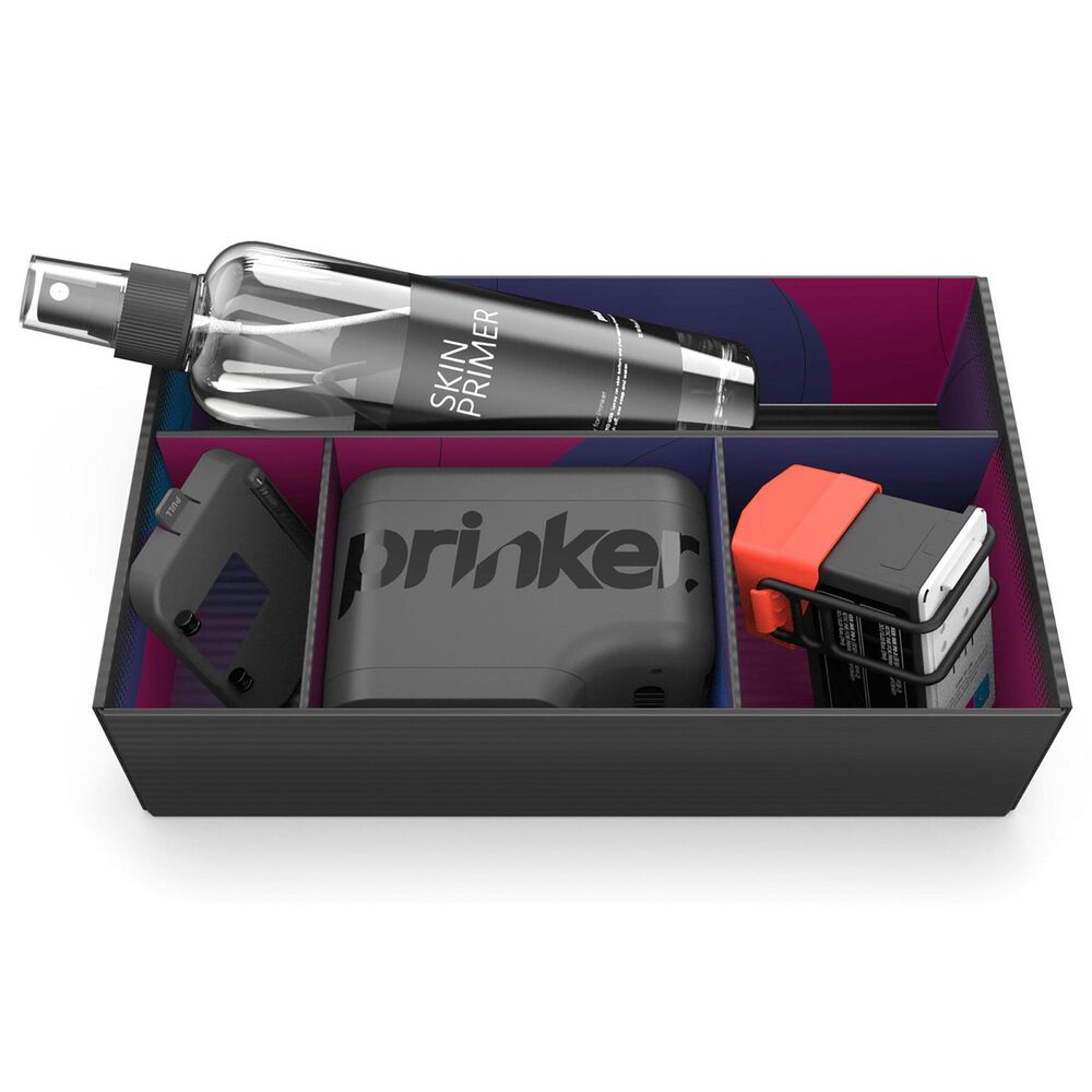 Prinker M Series Temporary Tattoo Printer with Black Ink in Black, , large