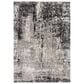 Surya Tuscany TUS-2312 6"7" x 9"6" Gray, Charcoal, Black and Ivory Area Rug, , large