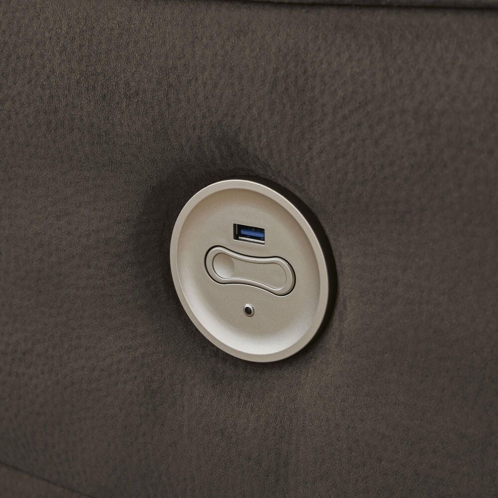 Ashley Next-Gen Gaucho Manual Reclining Loveseat with Console in Espresso, , large