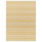 Surya Eagean EAG-2424 Mustard and Ivory 2" x 2"11" Indoor/Outdoor Area Rug, , large