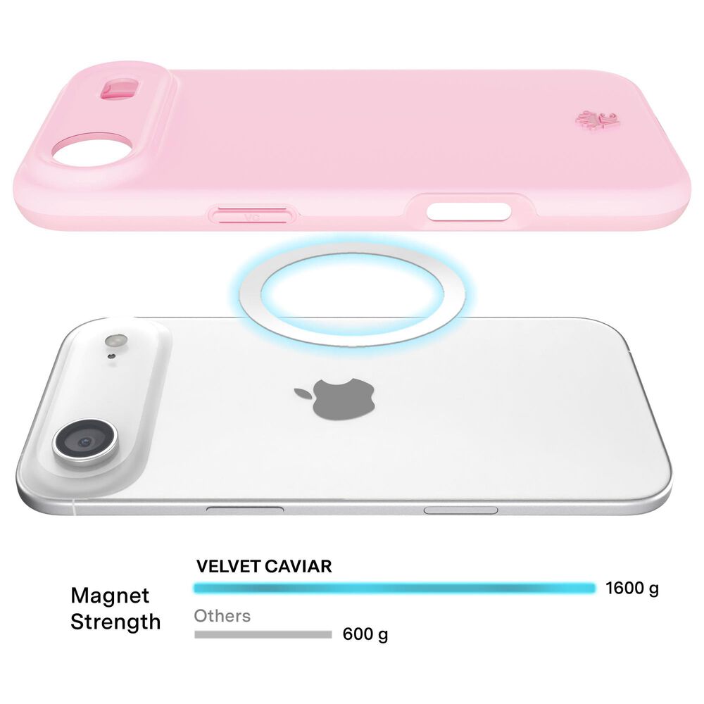 Velvet Caviar MagSafe Case for Apple iPhone 17 Air in Strawberry Milk, , large