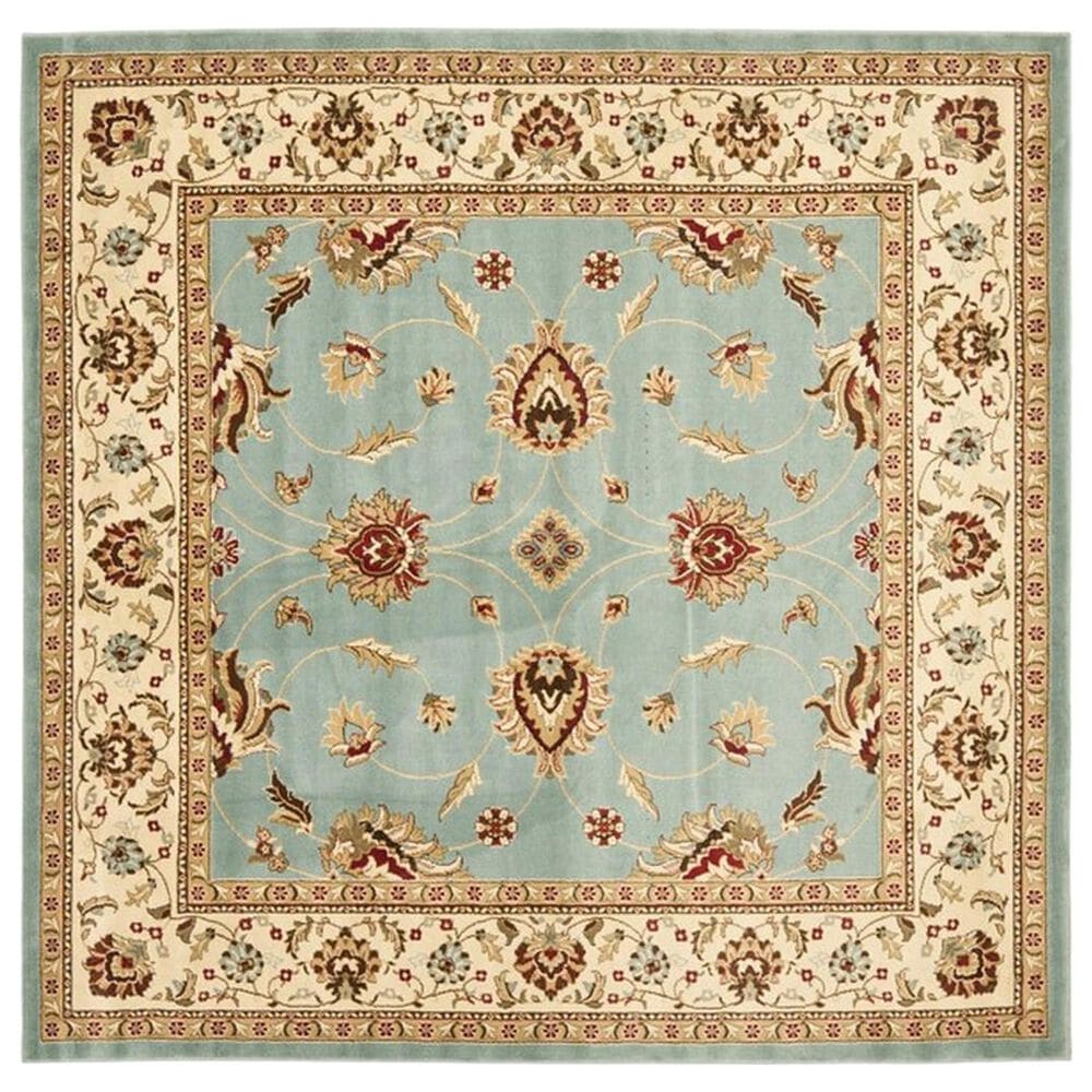Safavieh Lyndhurst LNH553 6"7" Square Blue and Ivory Area Rug, , large