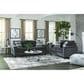 Ashley Abinger Stationary Sofa and Loveseat Set in Smoke, , large