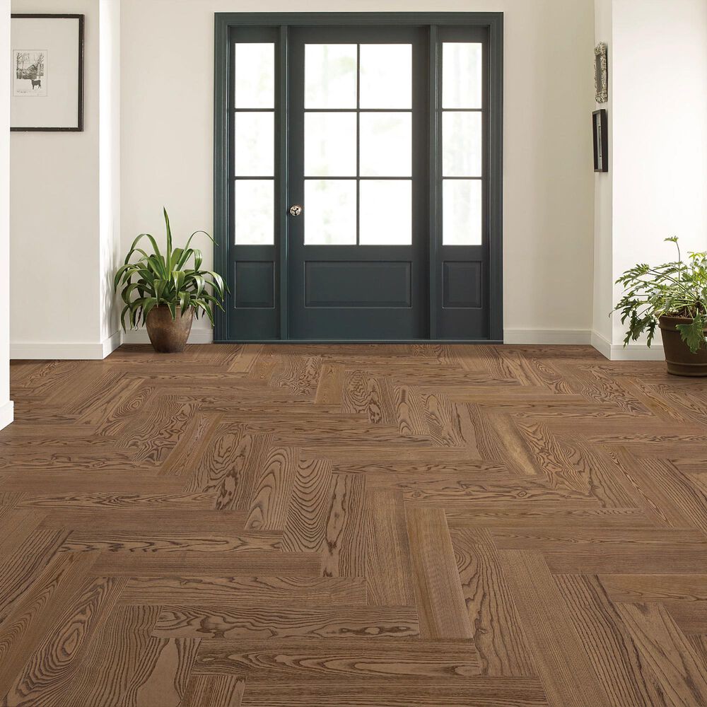 Anderson Tuftex European Ash Herringbone Biscotti Engineered Hardwood, , large