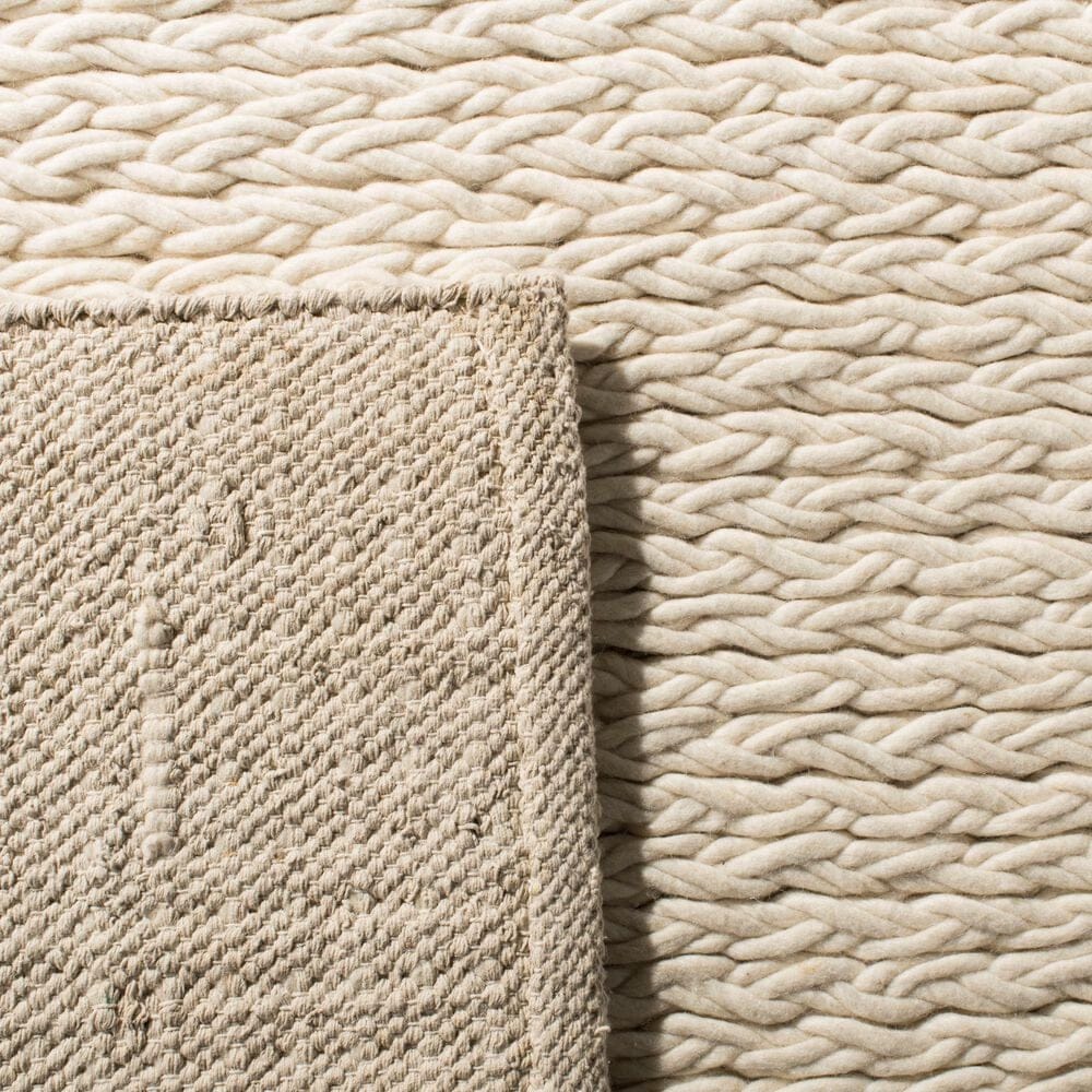 Safavieh Natura NAT802A 6&#39; Square Ivory Area Rug, , large