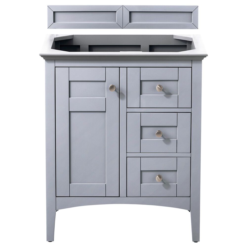 James Martin Palisades 30" Single Vanity Cabinet in Silver Gray, , large