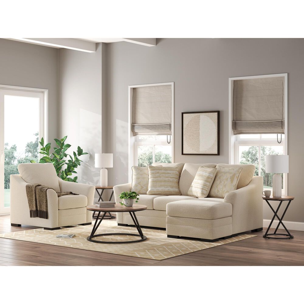 Ashley Lango Stationary Sofa Chaise in Jute, , large