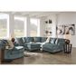 Ashley Laylabrook Oversized Swivel Accent Chair Teal, , large