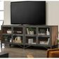 Sauder Boulevard Cafe Credenza in Vintage Oak and Black, , large