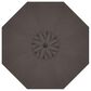 Treasure Garden 9" Umbrella with Black Base in Coal, , large
