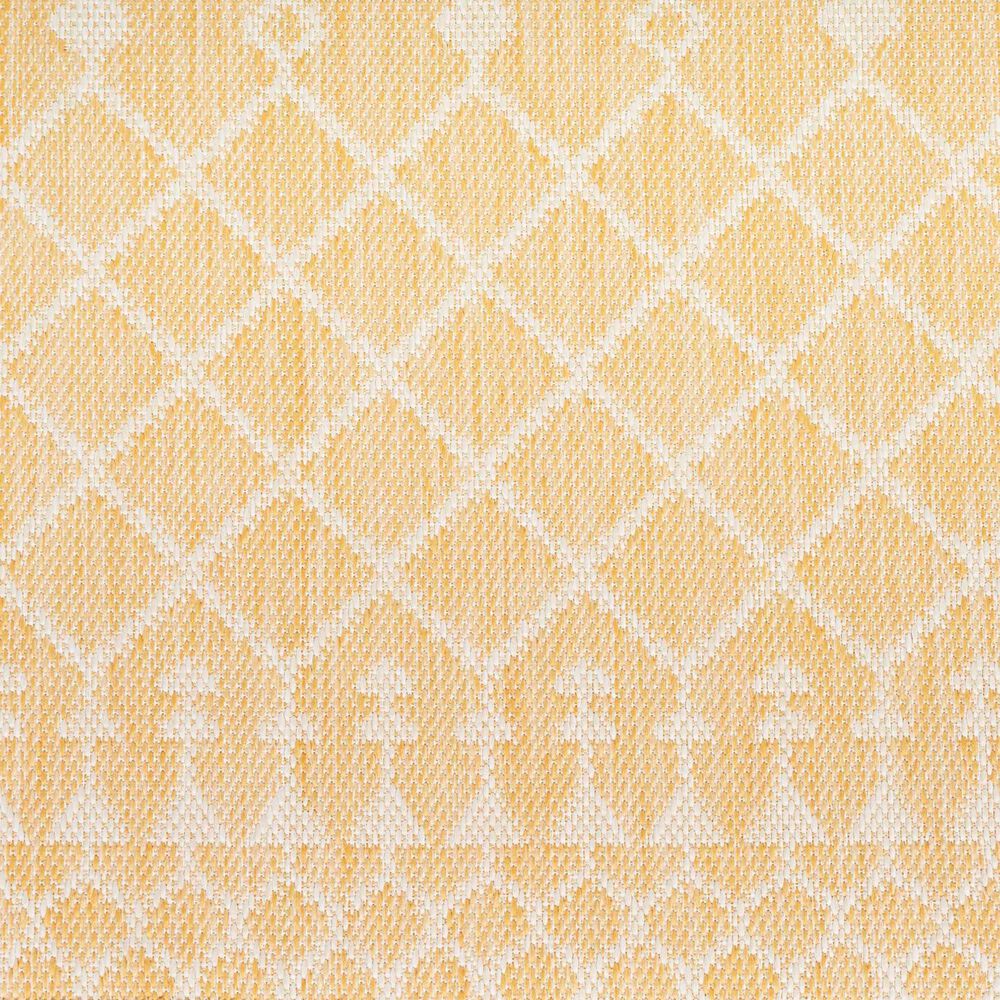 Nourison Positano Southwestern Yellow 7&#39; x 10&#39; Indoor/Outdoor Area Rug, , large