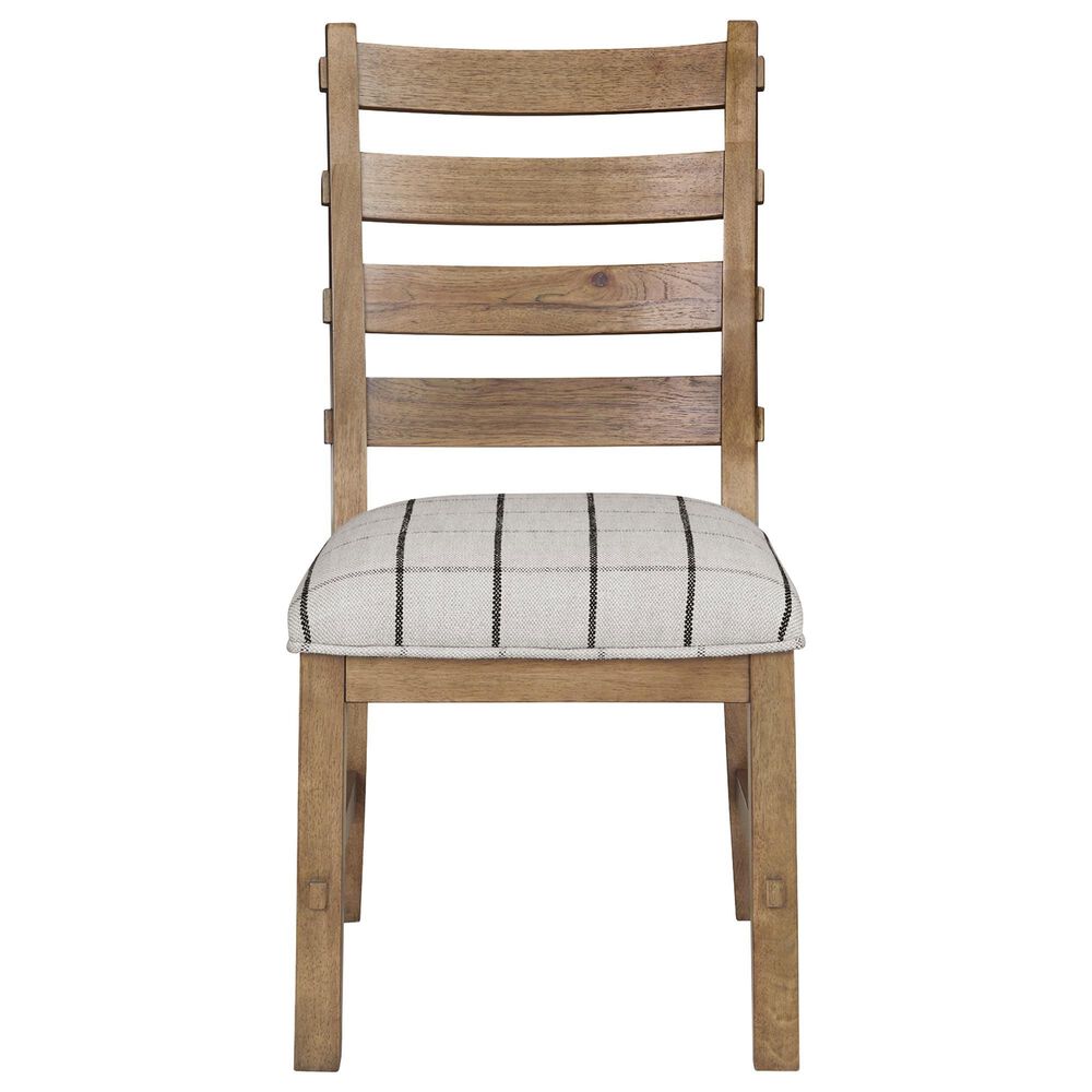Ashley Ridgester Side Chair in Light Brown, , large