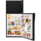Whirlpool 18 Cu. Ft. Top Freezer Refrigerator with Flexi Slide Bin in Black, , large