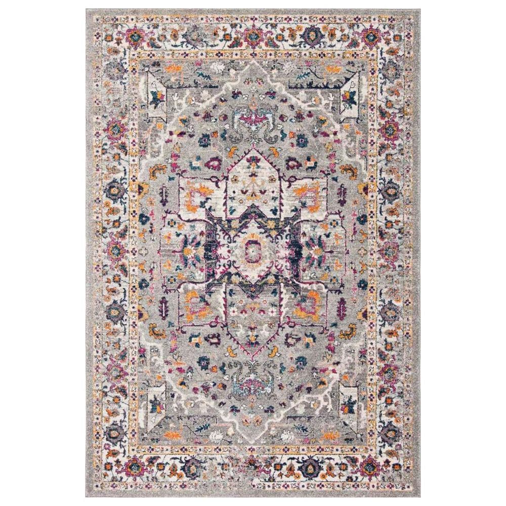 Safavieh Evoke EVK275H 5"1" x 7"6" Grey Area Rug, , large