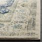 Safavieh Evoke EVK220C-10 10" x 14" Ivory/Blue Area Rug, , large