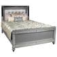 New Heritage Design Valentino Queen Bed in Silver, , large