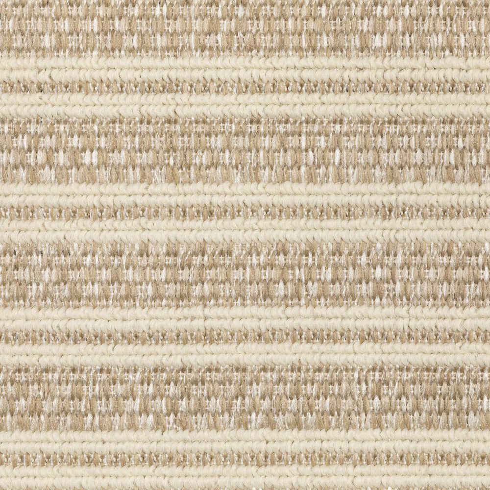 ROW by Oriental Weavers Zarina Striped Beige and Ivory 7'10" x 10' Indoor/Outdoor Area Rug, , large