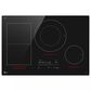 LG 2-Piece Kitchen Package with Print Proof Stainless Steel 9.4 Cu. Ft. Smart Double Wall Oven and Black 30" Induction Cooktop, , large