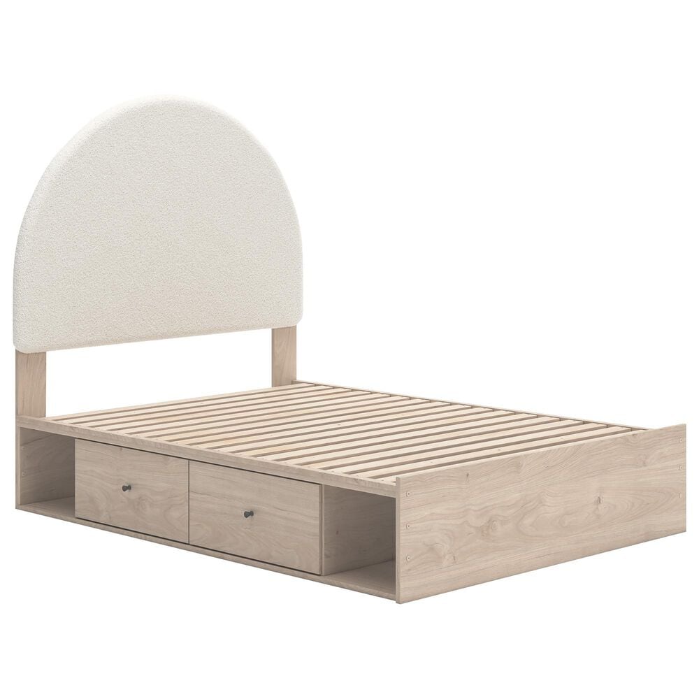 Ashley Arloster Full Storage Bed with Four Drawer in Tan, , large