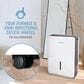Keystone 35-Pint Dehumidifier in White, , large