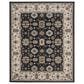 Safavieh Lyndhurst 8" x 10" Navy and Creme Area Rug, , large