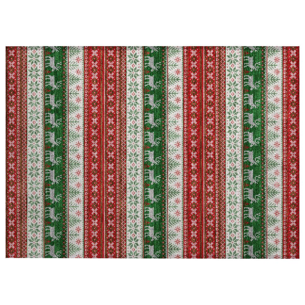 Dalyn Rug Company Wonderland WN26 1"8" x 2"6" Red Indoor/Outdoor Area Rug, , large