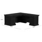 Wycliff Bay Willow Lane 68" L-Shaped Desk with Return in Ebony Black, , large