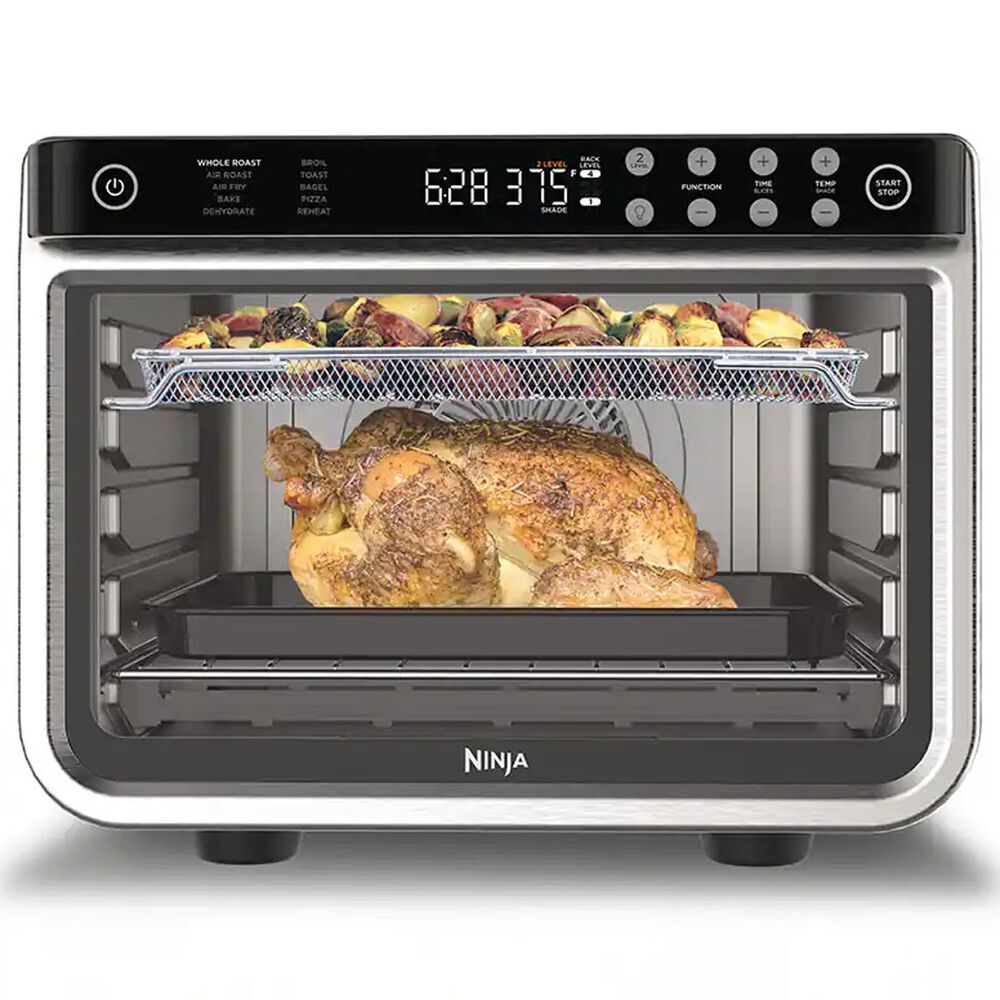 Euro Pro Ninja Foodi 10-In-1 XL Pro Air Fry Oven in Black Stainless