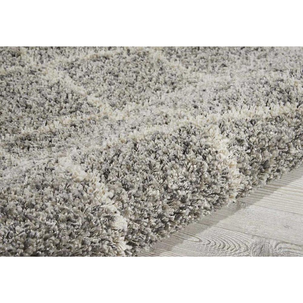 Nourison Brisbane BRI08 8&#39;2&quot; x 10&#39; Ash Area Rug, , large