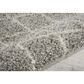 Nourison Brisbane BRI08 8"2" x 10" Ash Area Rug, , large