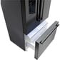 Bosch 21.6 Cu. Ft. 500 Series French Door Bottom Mount Refrigerator in Black Stainless Steel, , large