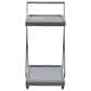 Linon Home Decor Ember Bar Cart in Pebble Gray and Pewter, , large