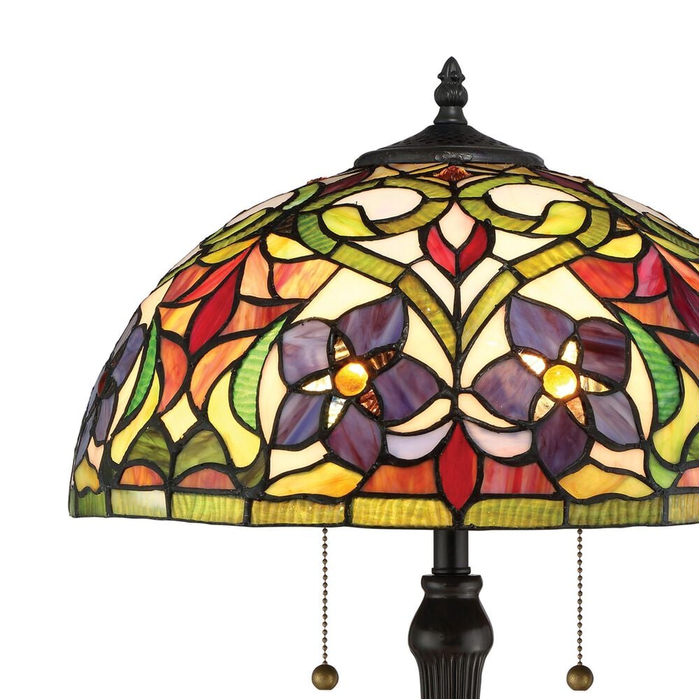 Quoizel Violets Table Lamp in Vintage Bronze, , large