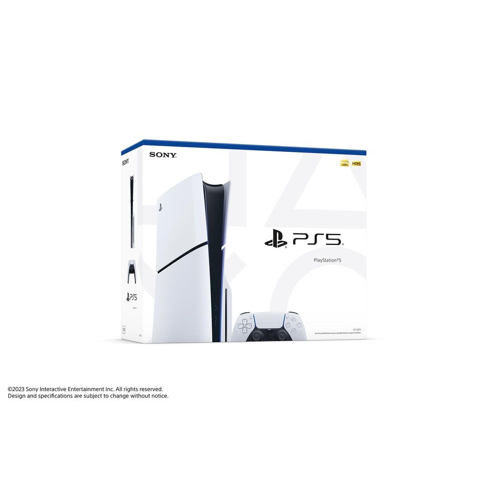 Sony PlayStation 5 Slim Console &#40;Disc Version&#41;, , large