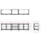 Legends Home Sonoma 95" TV Console in Seal Skin, , large