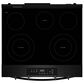 Whirlpool 30" Electric Range in Black, , large